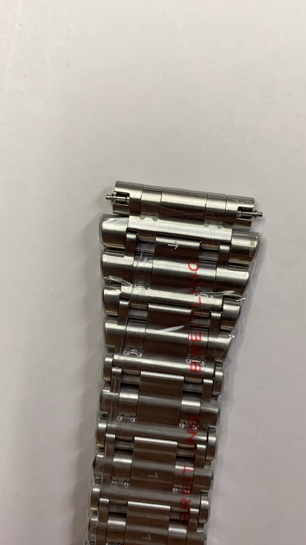 Original Breitling Chronomat Rouleaux 22 mm Steel Bracelet 123A