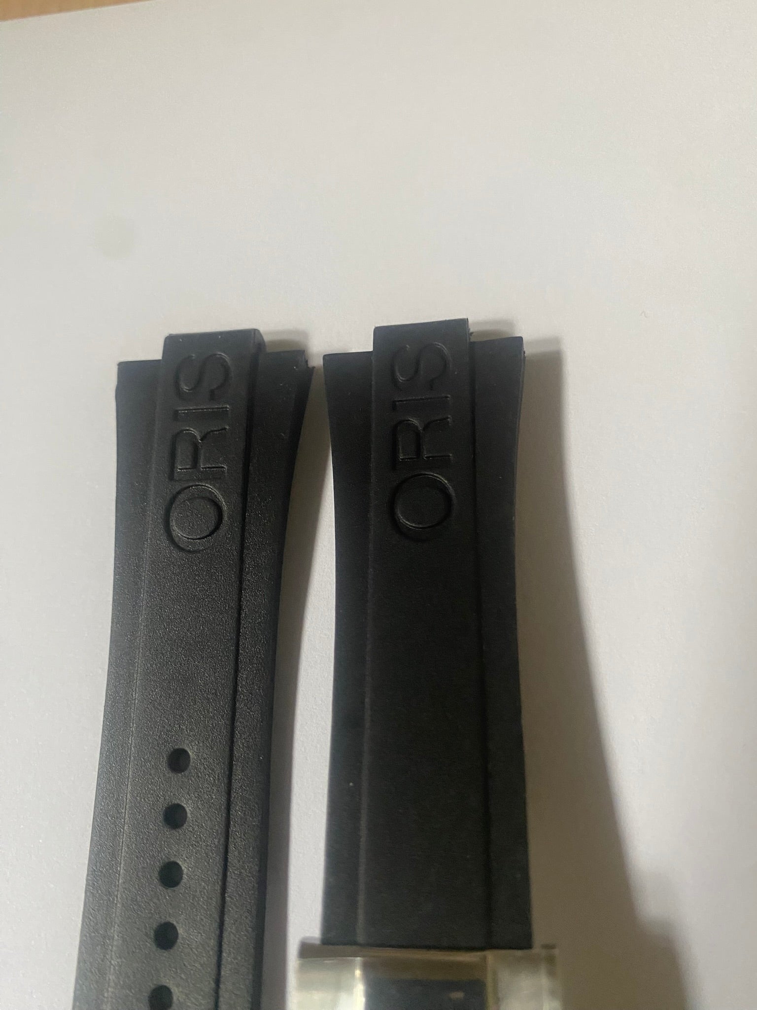 Oris Aquis 7653 Black 26 mm Rubber Strap with Deployment Buckle 0742634
