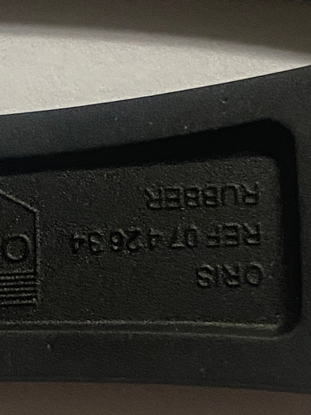 Oris Aquis 7653 Black 26 mm Rubber Strap with Deployment Buckle 0742634
