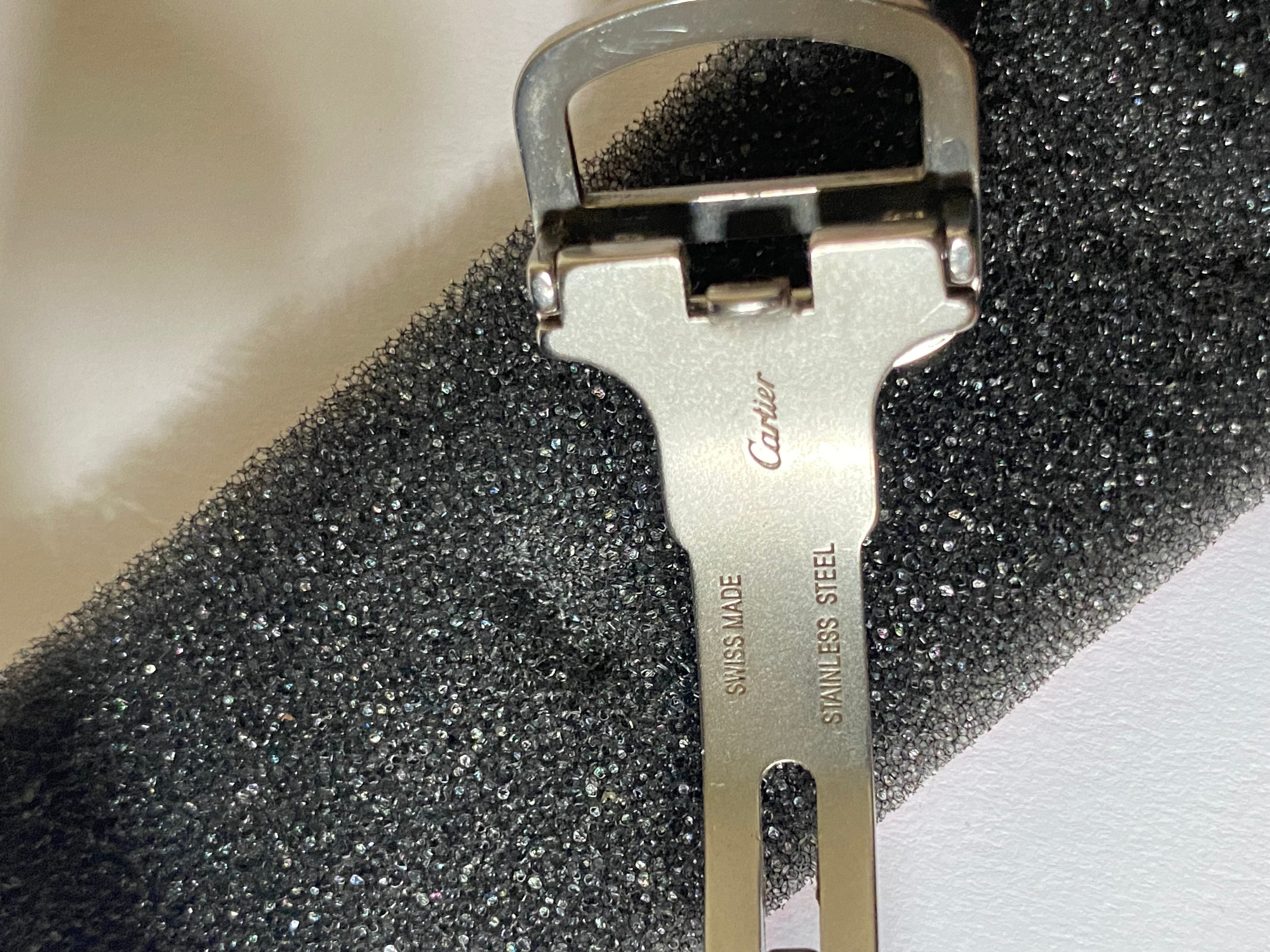 Cartier Original Deployment Buckle Clasp S. Ballon Bleu MX005M3D W69017Z4 18 mm