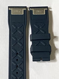 IWC Original 21 mm Navy Blue  Easy Change Rubber Strap