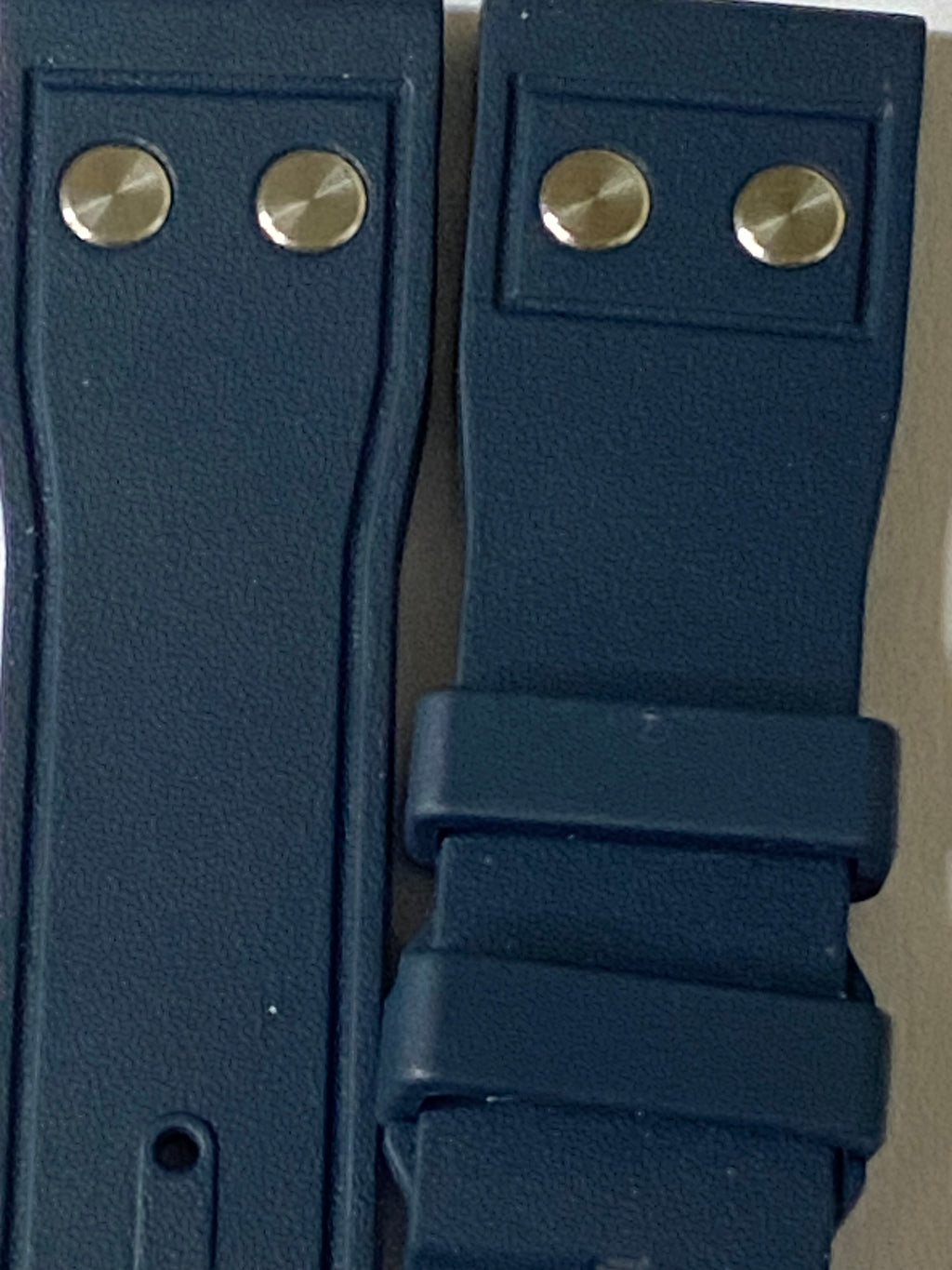 IWC Original 21 mm Navy Blue  Easy Change Rubber Strap