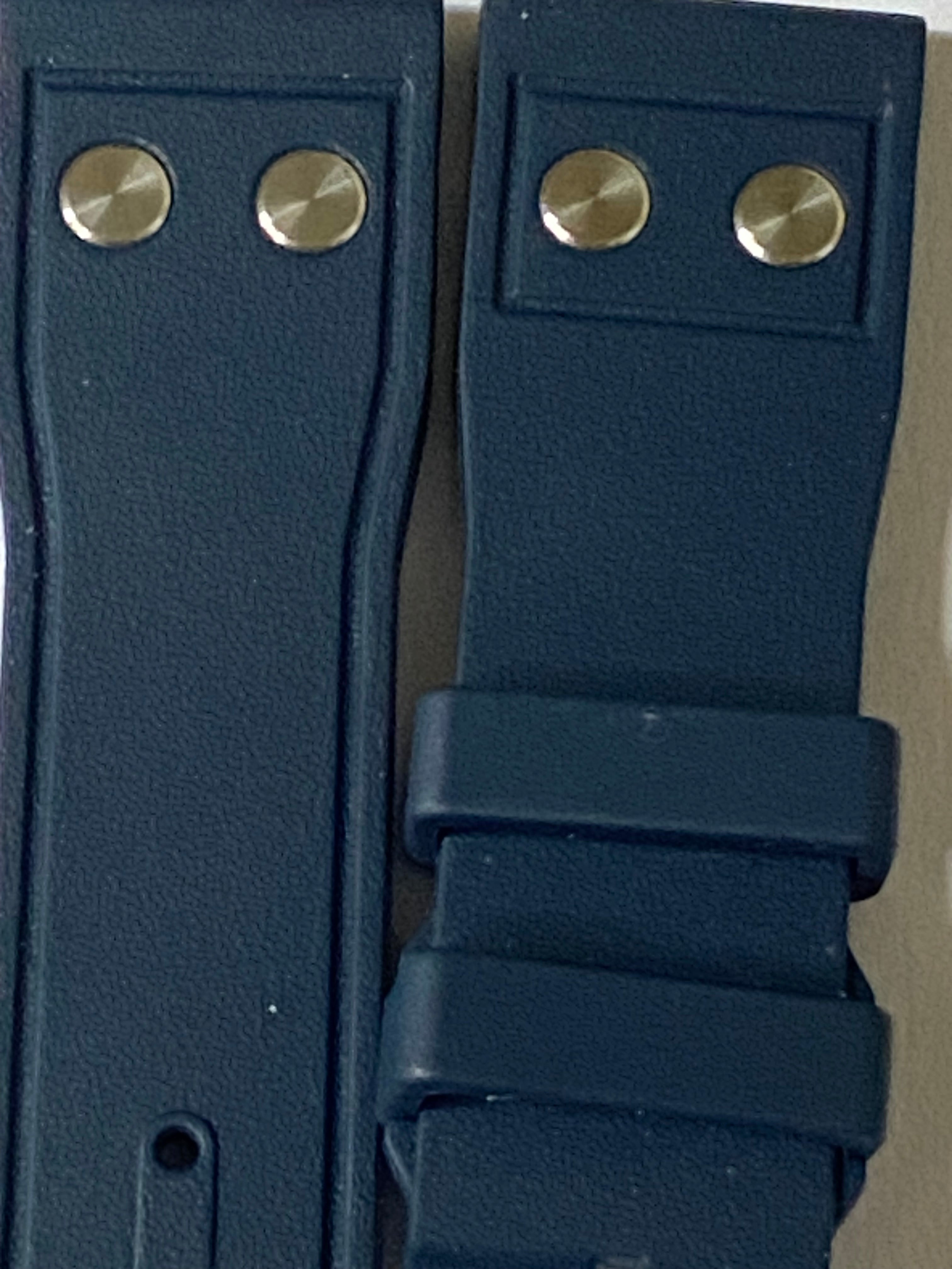 IWC Original 21 mm Navy Blue  Easy Change Rubber Strap