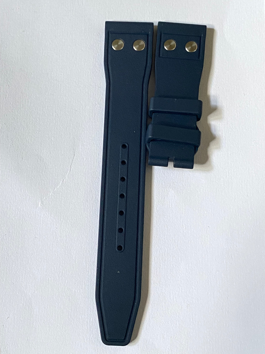 IWC Original 21 mm Navy Blue  Easy Change Rubber Strap
