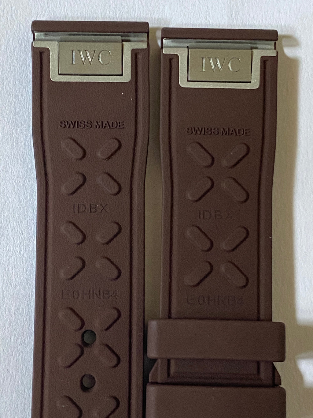 IWC Original 20mm Brown Easy Change Rubber Strap