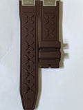 IWC Original 20mm Brown Easy Change Rubber Strap