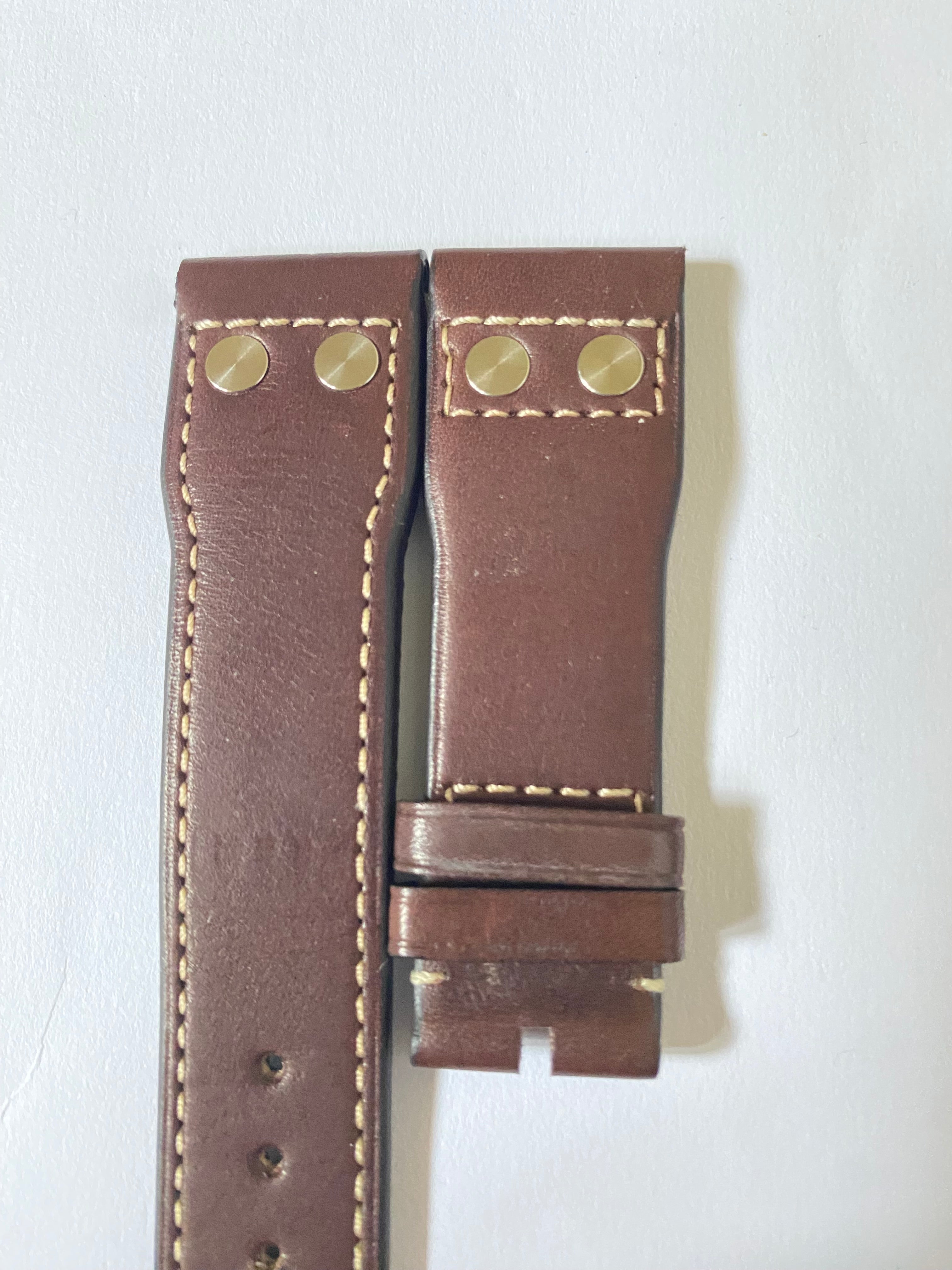 IWC Original 21 mm Brown Easy Change Leather Strap