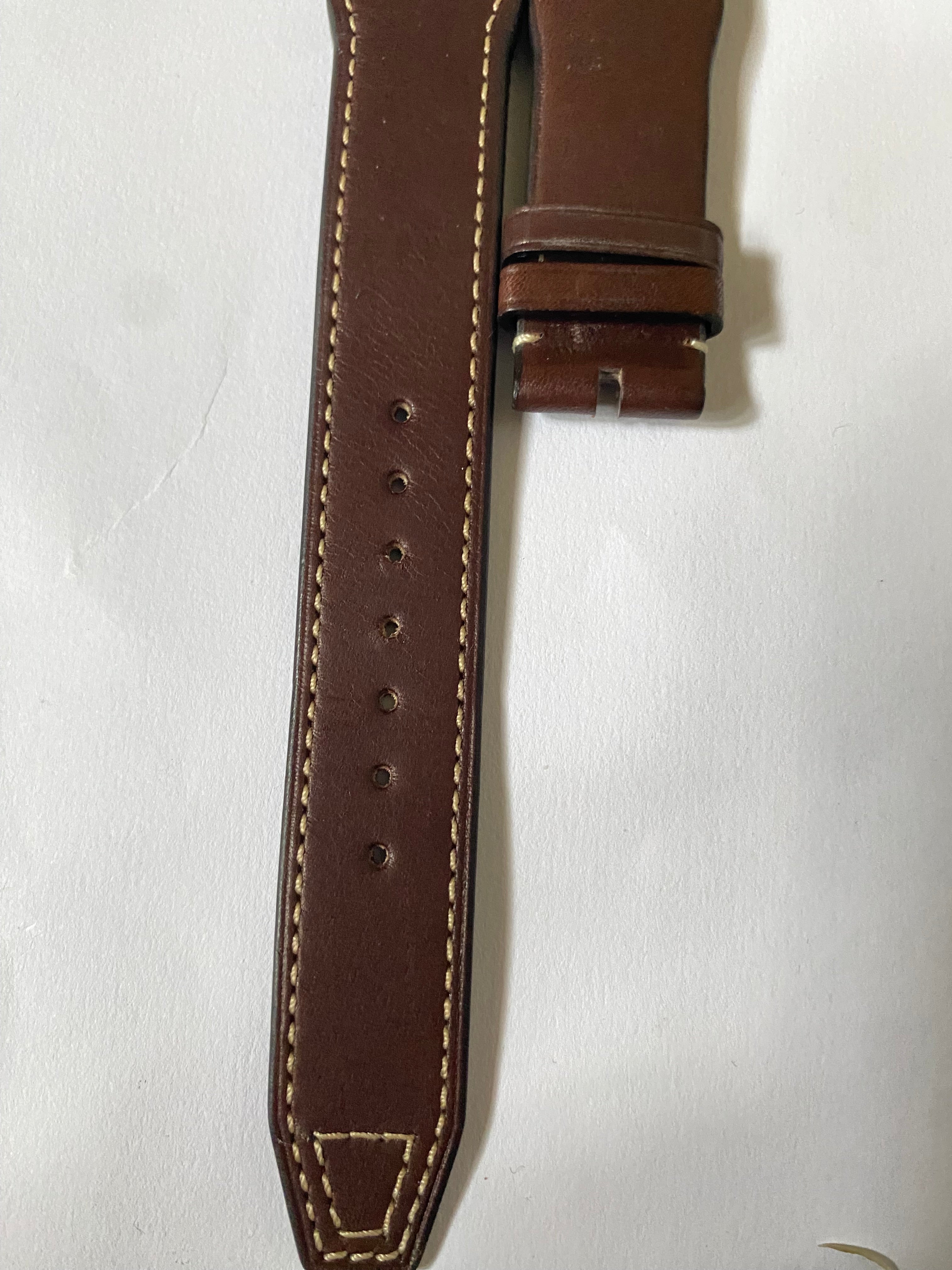 IWC Original 21 mm Brown Easy Change Leather Strap