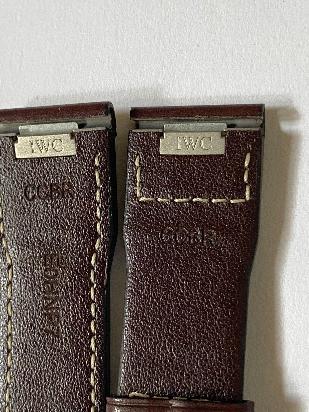 IWC Original 21 mm Brown Easy Change Leather Strap