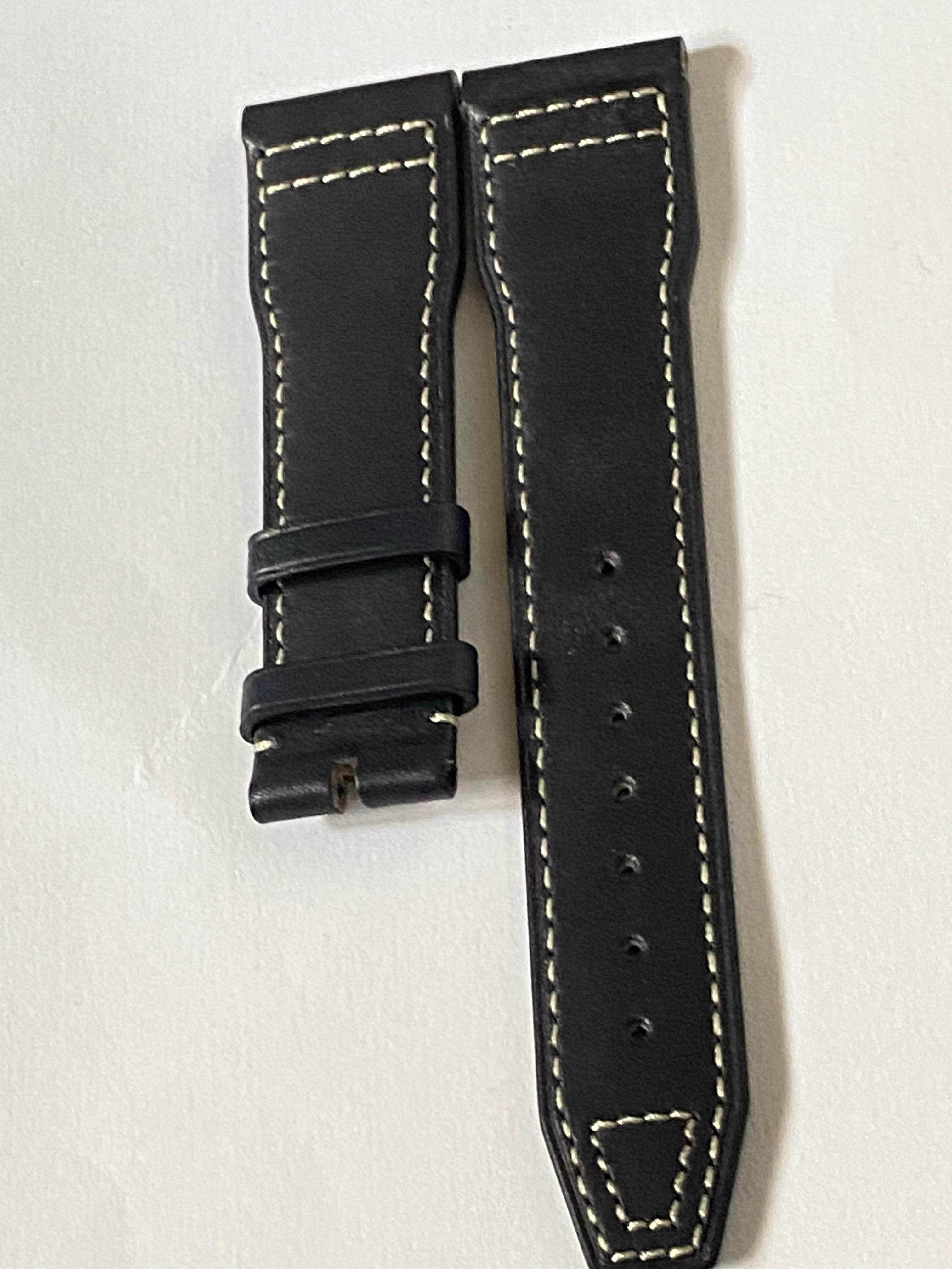 IWC Original 21 mm Black Easy Change Leather Strap