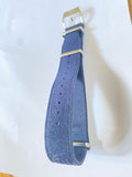 IWC Original 20 mm Navy Blue Nato Strap with pin buckle