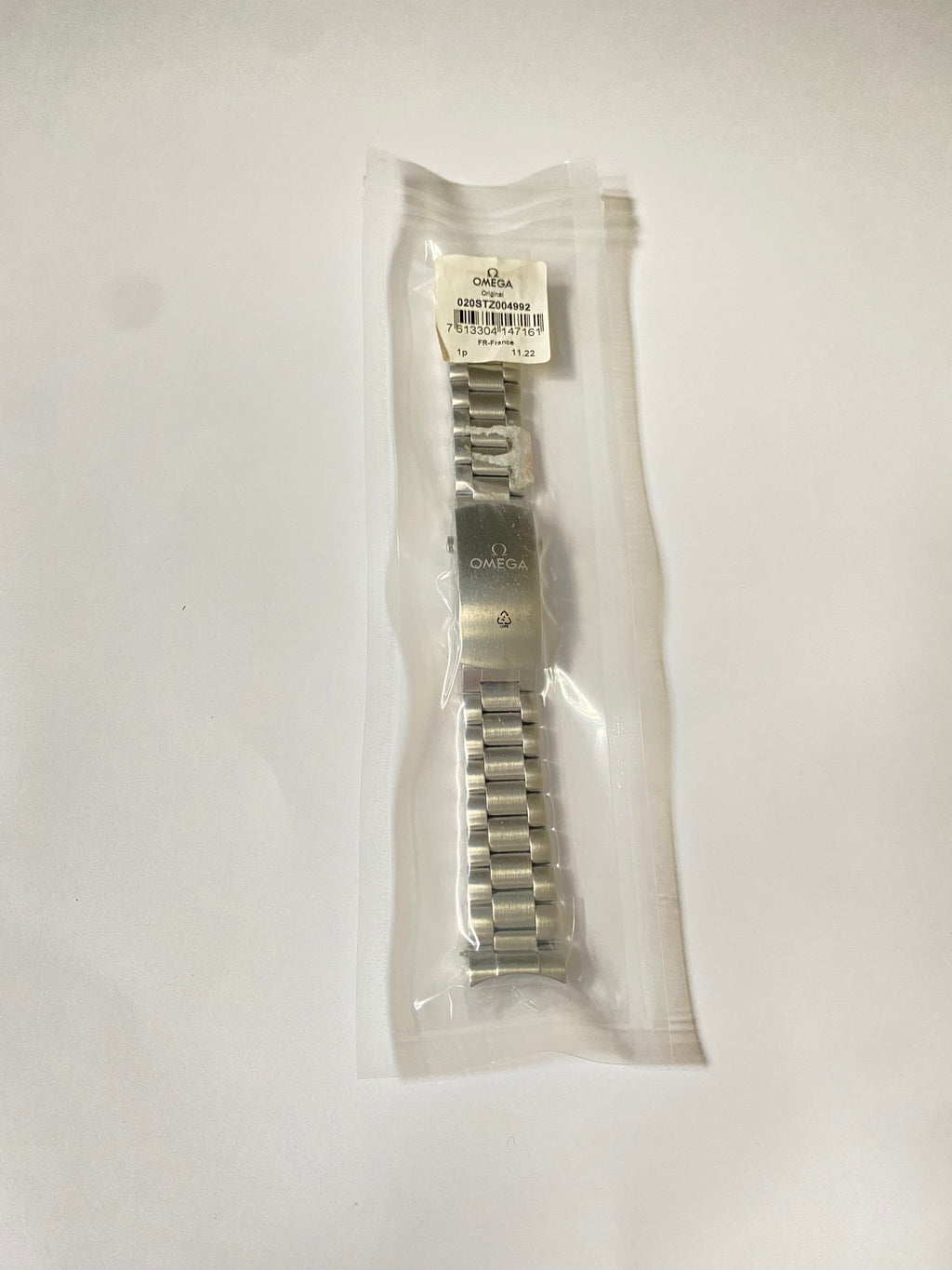 Omega Seamaster Planet Ocean 600m GMT 8906 Caliber 21 mm original steel bracelet  020STZ004992