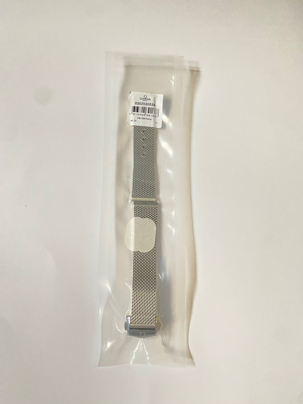 Omega 20 mm original mesh milanese steel bracelet  020Z020524
