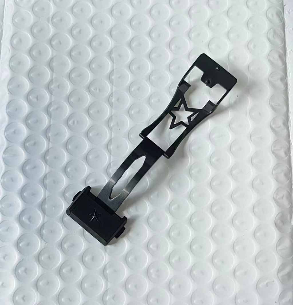 Zenith  Defy Chronomaster Black Deployment Folding Buckle 18 mm