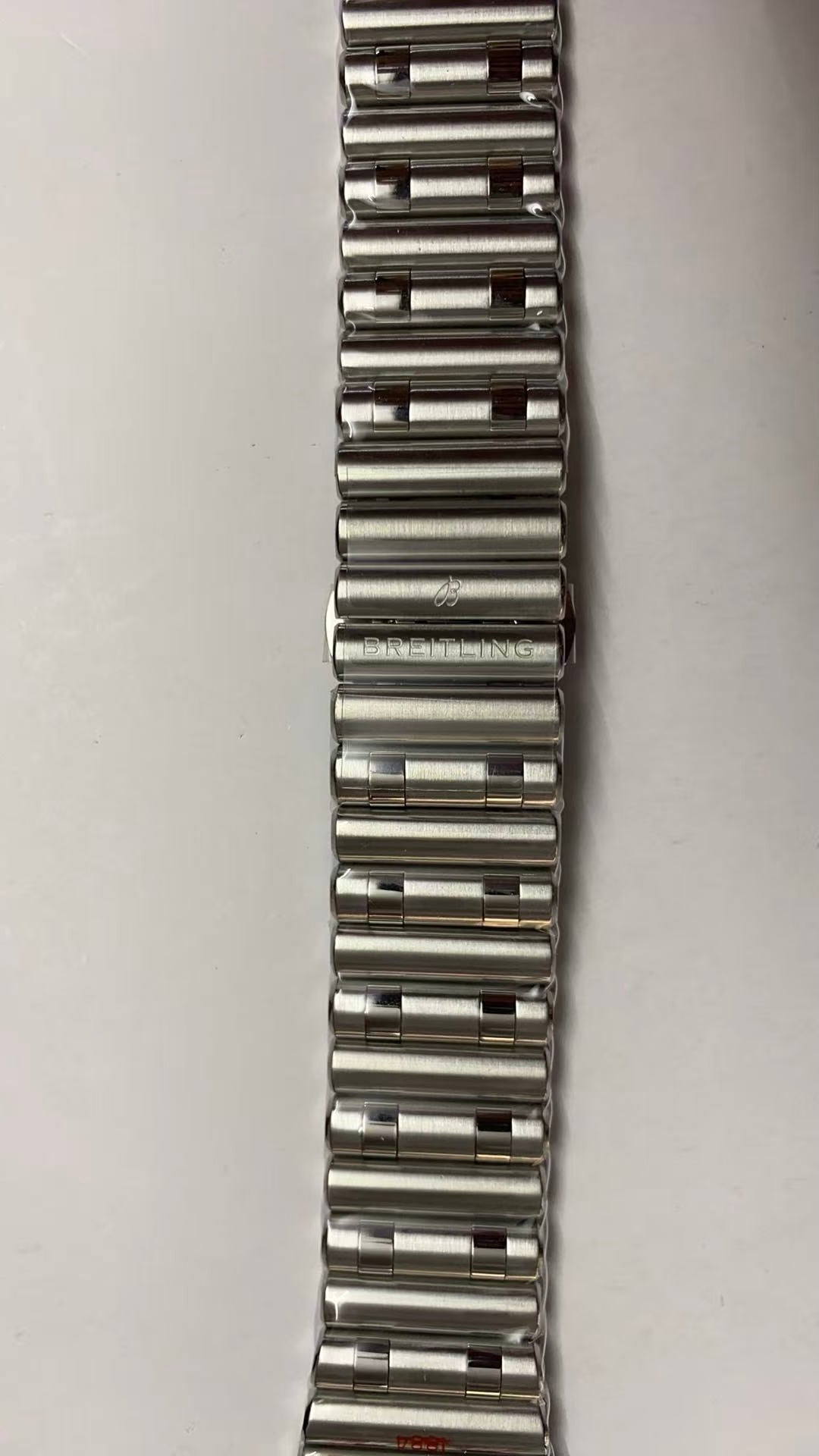 Original Breitling Chronomat Rouleaux 22 mm Steel Bracelet 123A