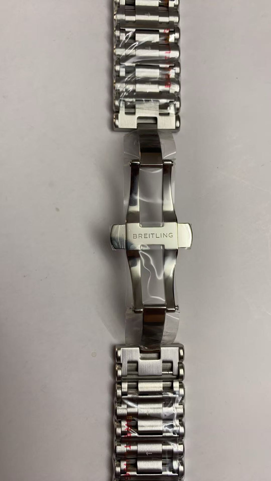 Original Breitling Chronomat Rouleaux 22 mm Steel Bracelet 123A