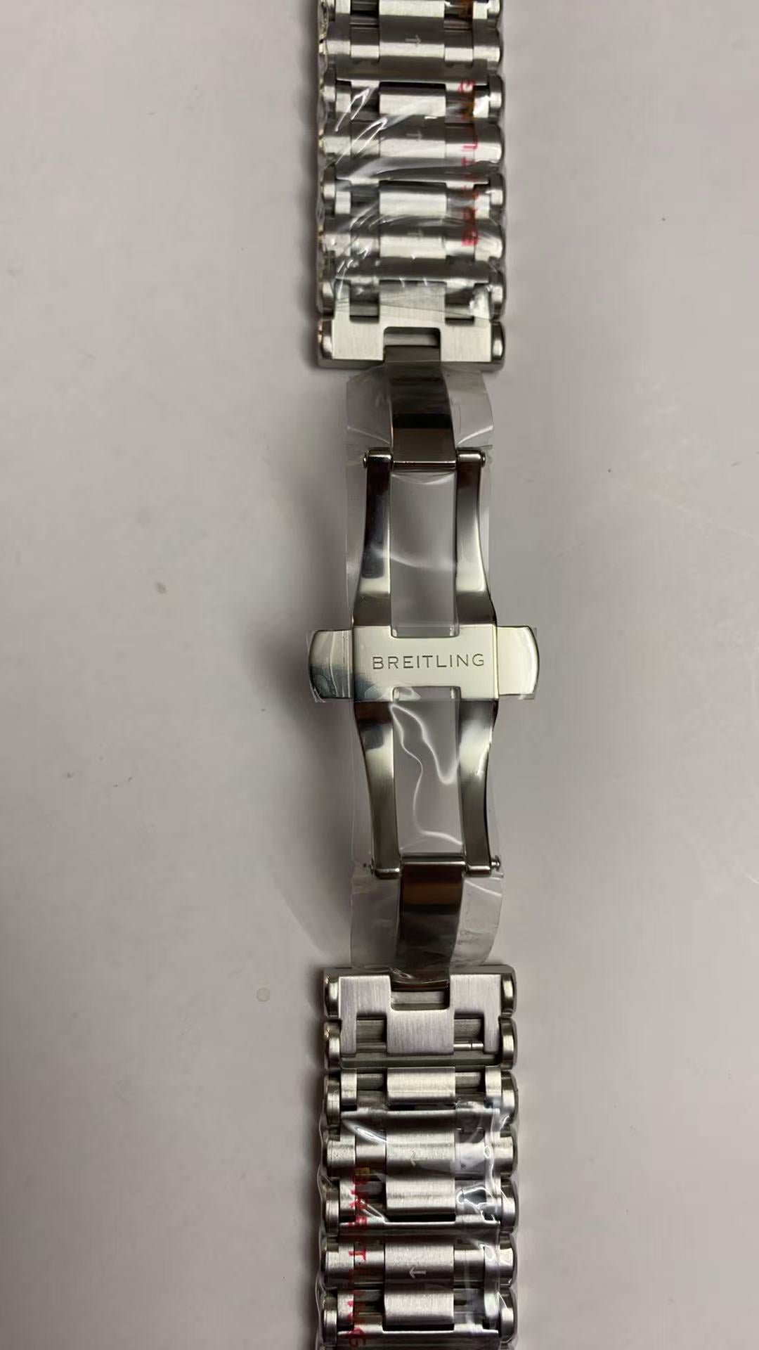 Original Breitling Chronomat Rouleaux 22 mm Steel Bracelet 123A